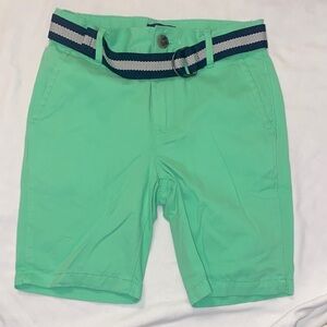 The Children's Place Green Casual Shorts with Belt